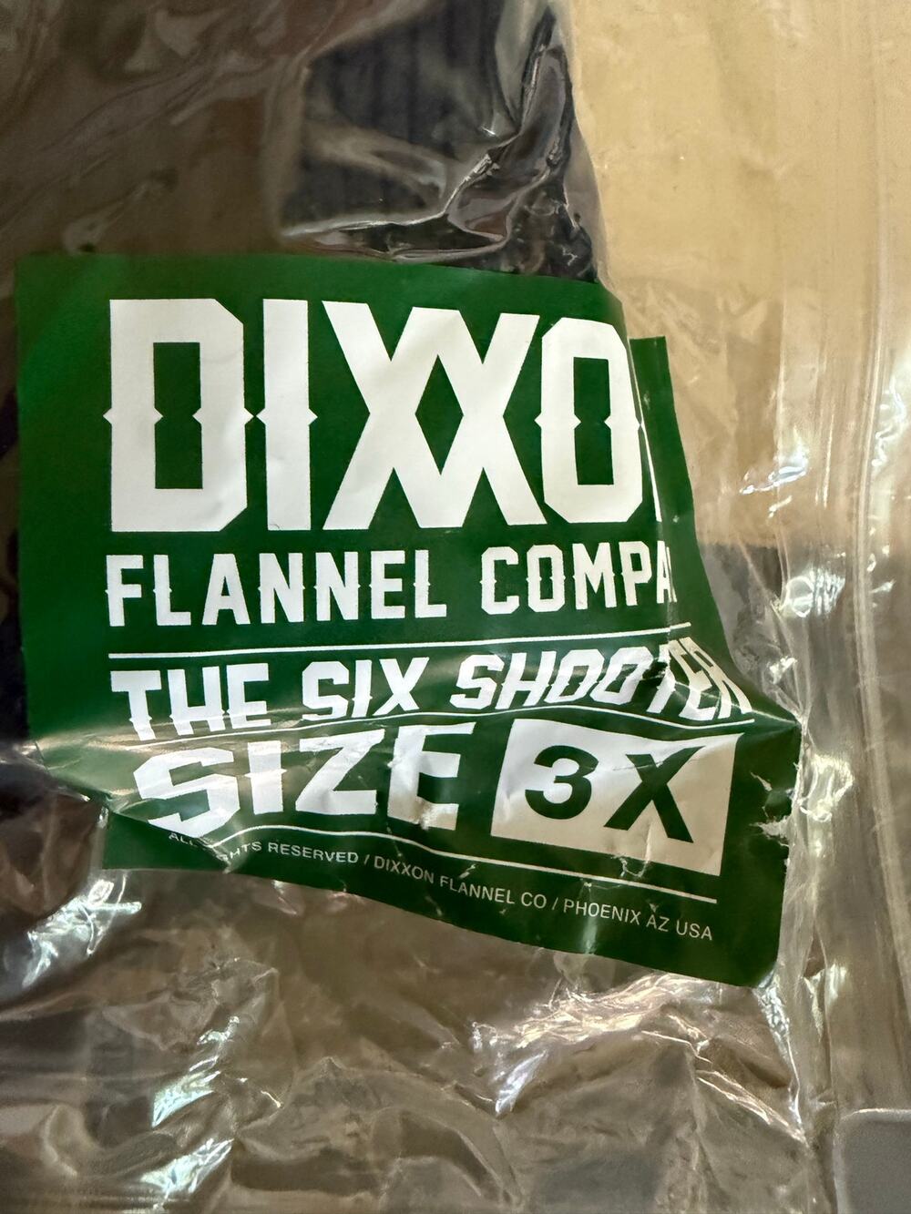 Dixxon Flannel Co. Six Shooter Corduroy, Sherpa Lined, 3X Brand New In Package